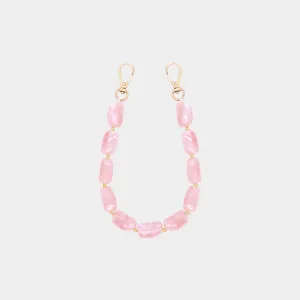 Abbey Beads Wristlet | Blush Pink Functional Accessory