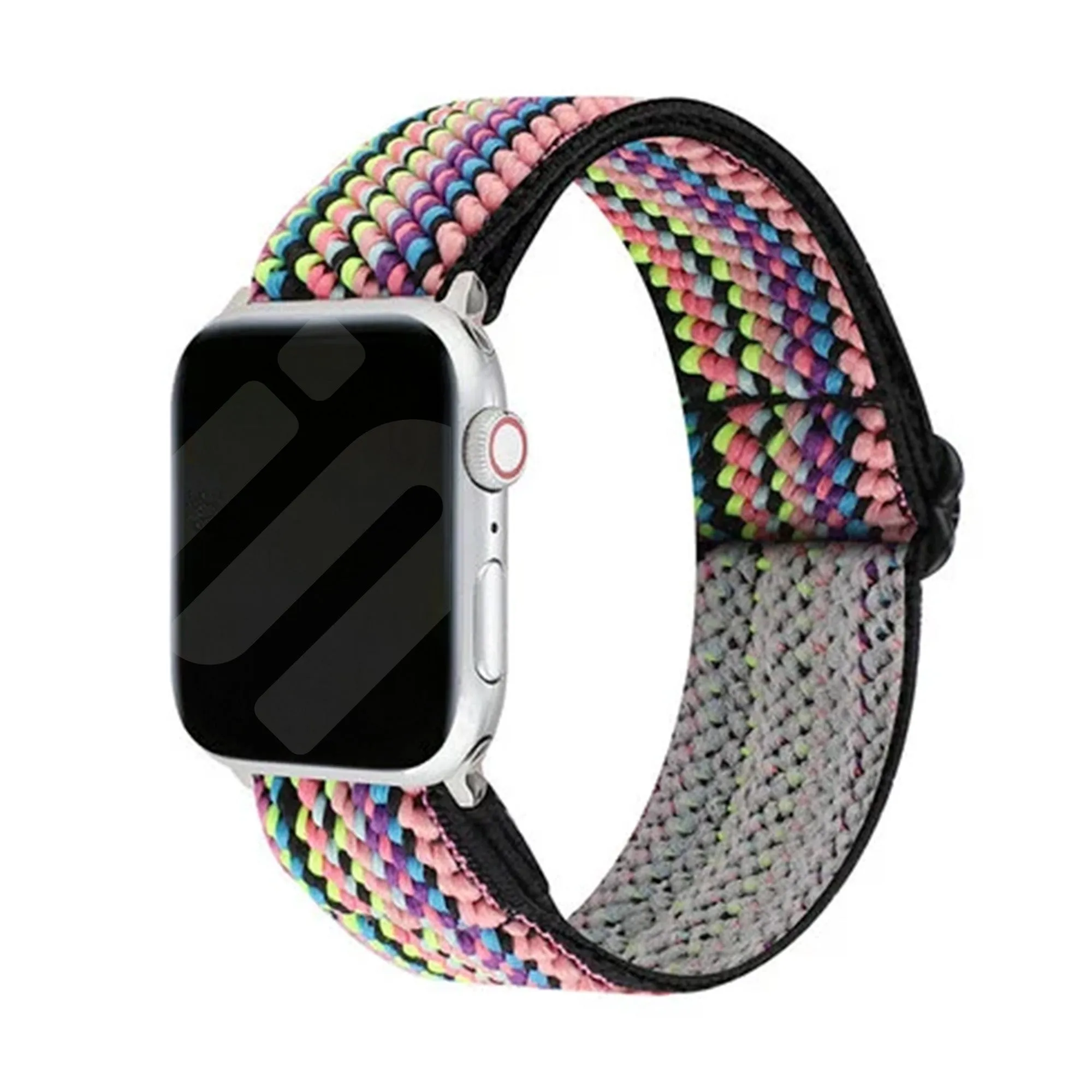 Smart Accessory Apple Watch Elastic Strap (Colourful Stripes)