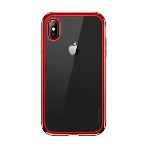 iPhone X / XS Unicorn Beetle Electro Clear Case-Red Travel Ready