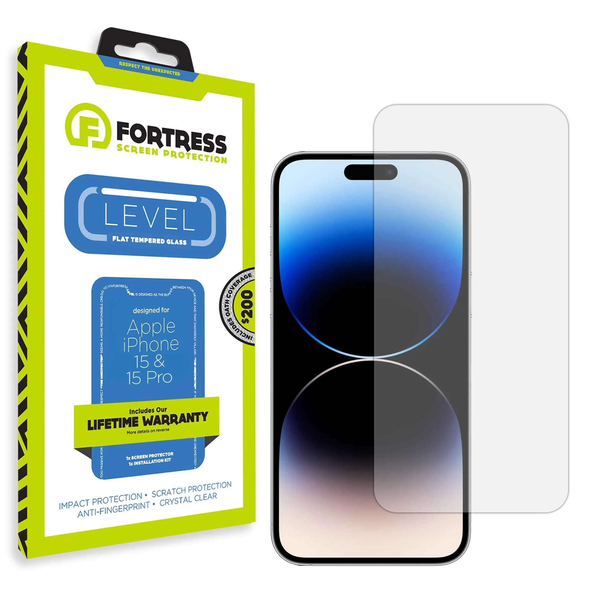 Screen Guard Ultra Elite Max Plus Smooth Viewing iPhone 15 Pro Screen Protector