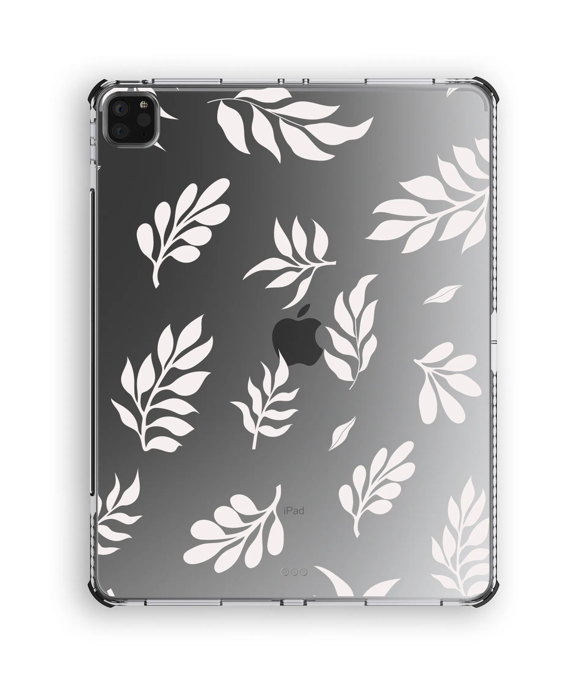 Leaf Me Alone iPad Clear Case sleek design tablet sleeve