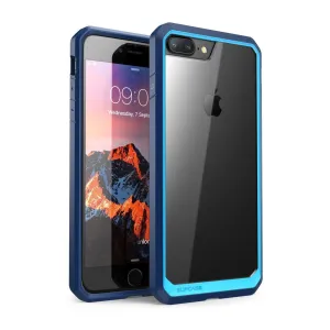 Creative Design iPhone 8 Plus Unicorn Beetle Hybrid Protective Bumper Case-Navy