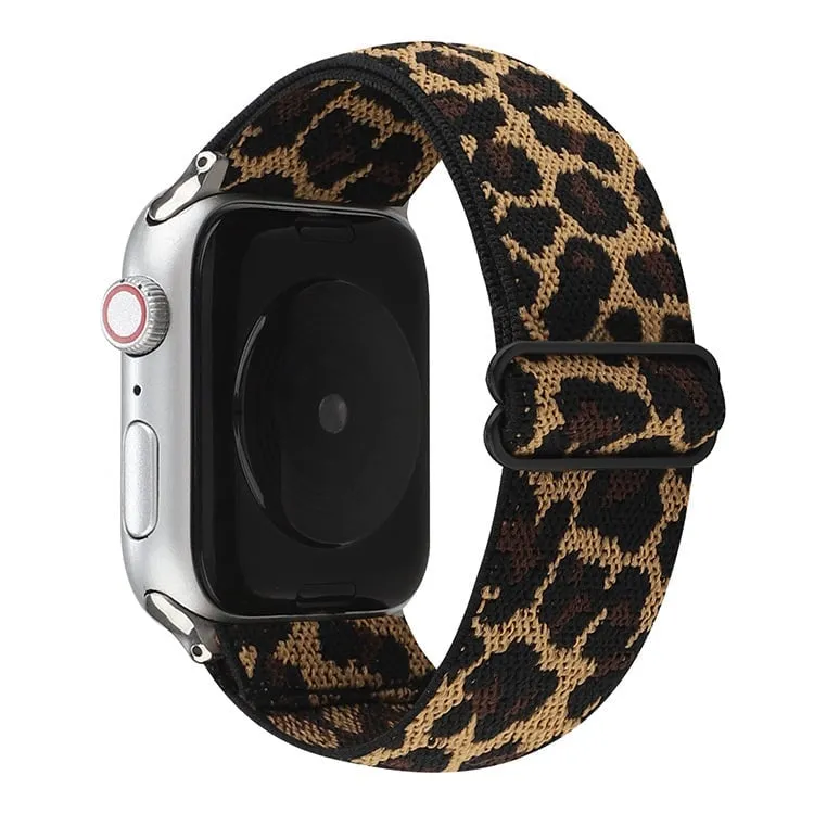 Apple Watch Elastic Strap (Leopard) Trendy Motion Accessory
