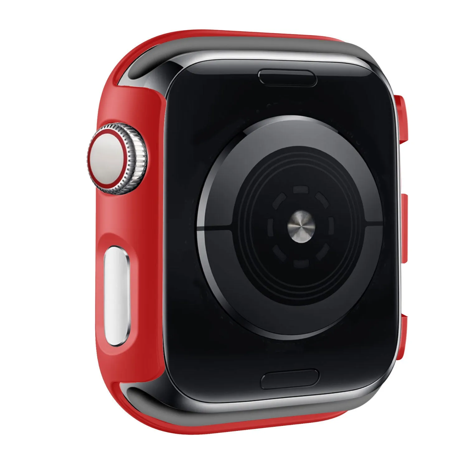 Apple Watch Hardcase with Glass (Red) Scratch Guard Cover