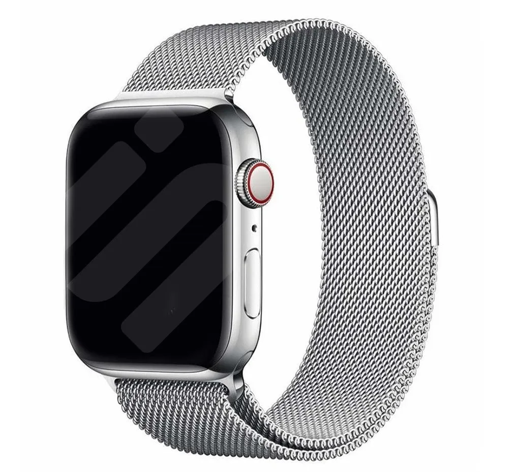 Premium accessory Apple Watch Milanese Strap (Silver)