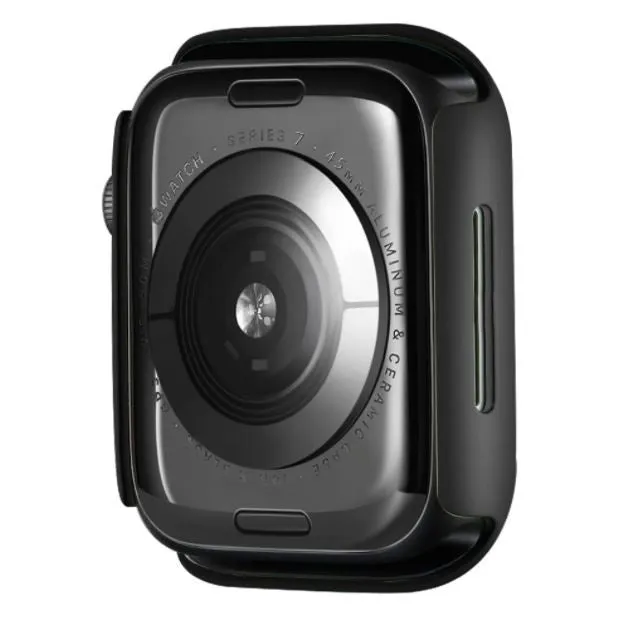 Light Armor Cover UV resistant Apple Watch PC Hard Case (Matte Black)