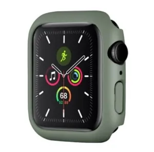 Rugged Guard Soft Guard Apple Watch PC Hard Case (Matte Green)