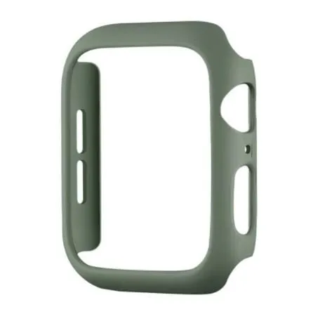 Apple Watch PC Hard Case (Matte Green) Corner Frame Light Armor Cover