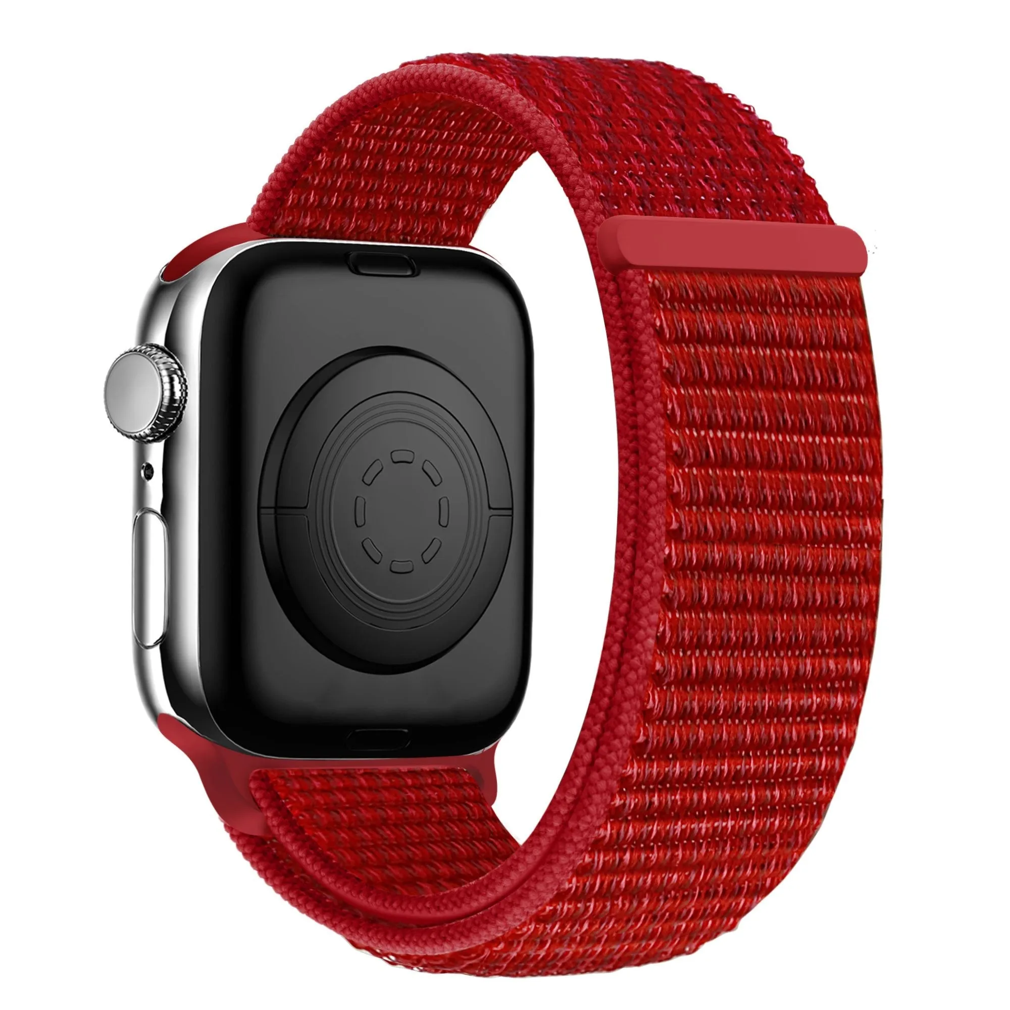 Professional Appearance All Day Comfort Bandz Apple Watch Nylon Strap 'Classic' (Red)