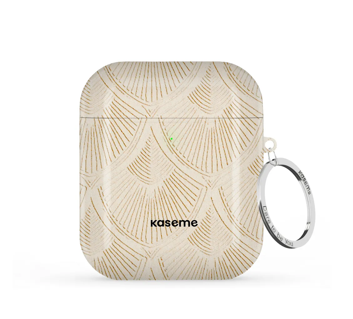 classic handmade airpods shell Brave AirPods Case