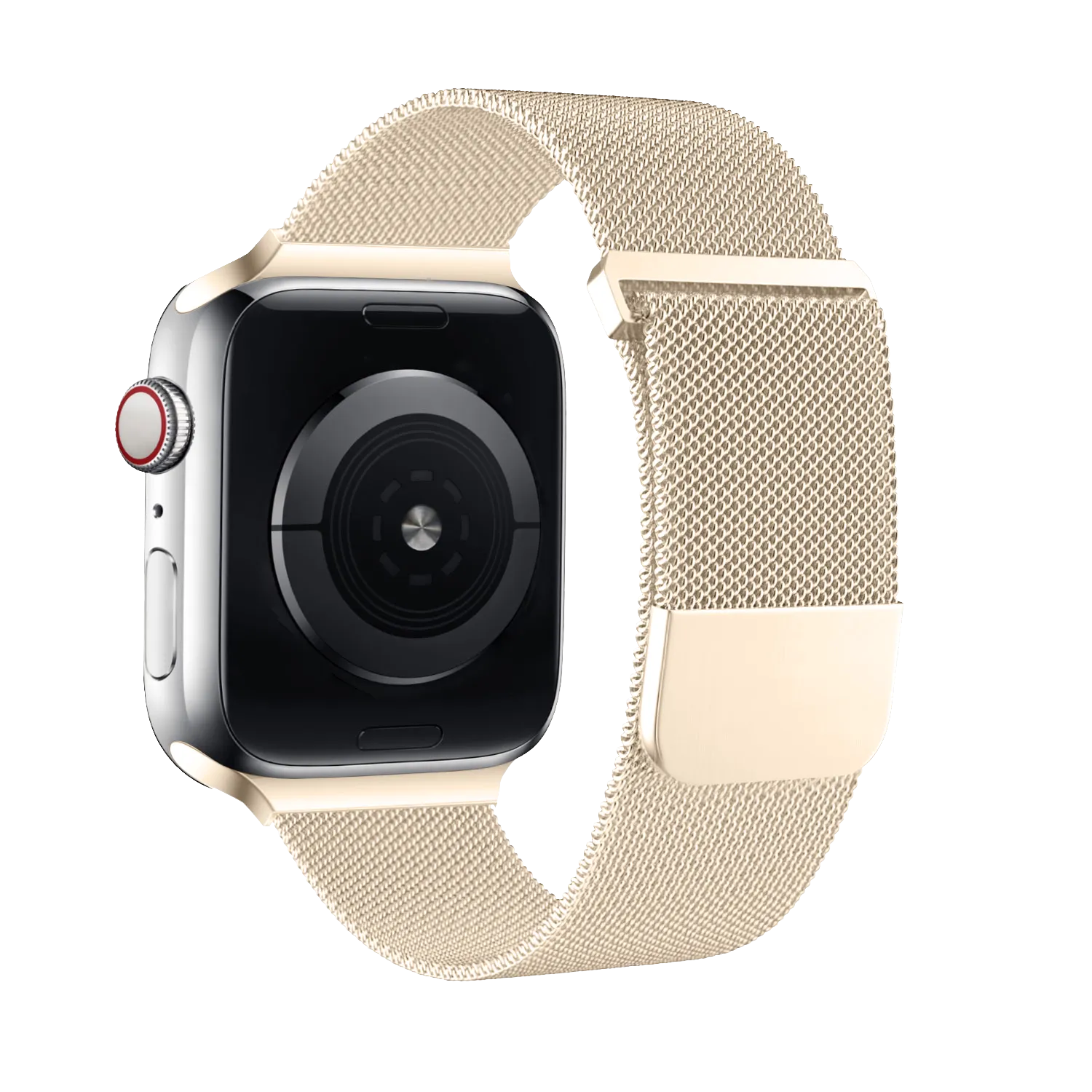 Classic Modern Look Everyday Performance Apple Watch Milanese Loop Strap (Retro Gold)