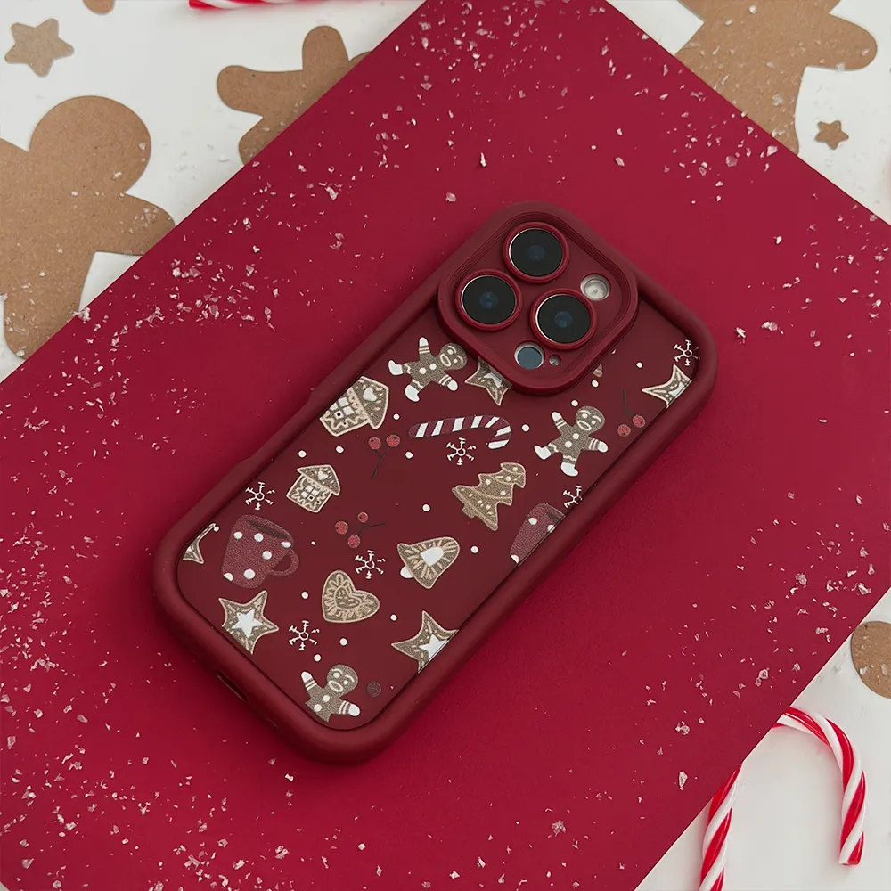 Universal Design Burgundy?Christmas Phone Case