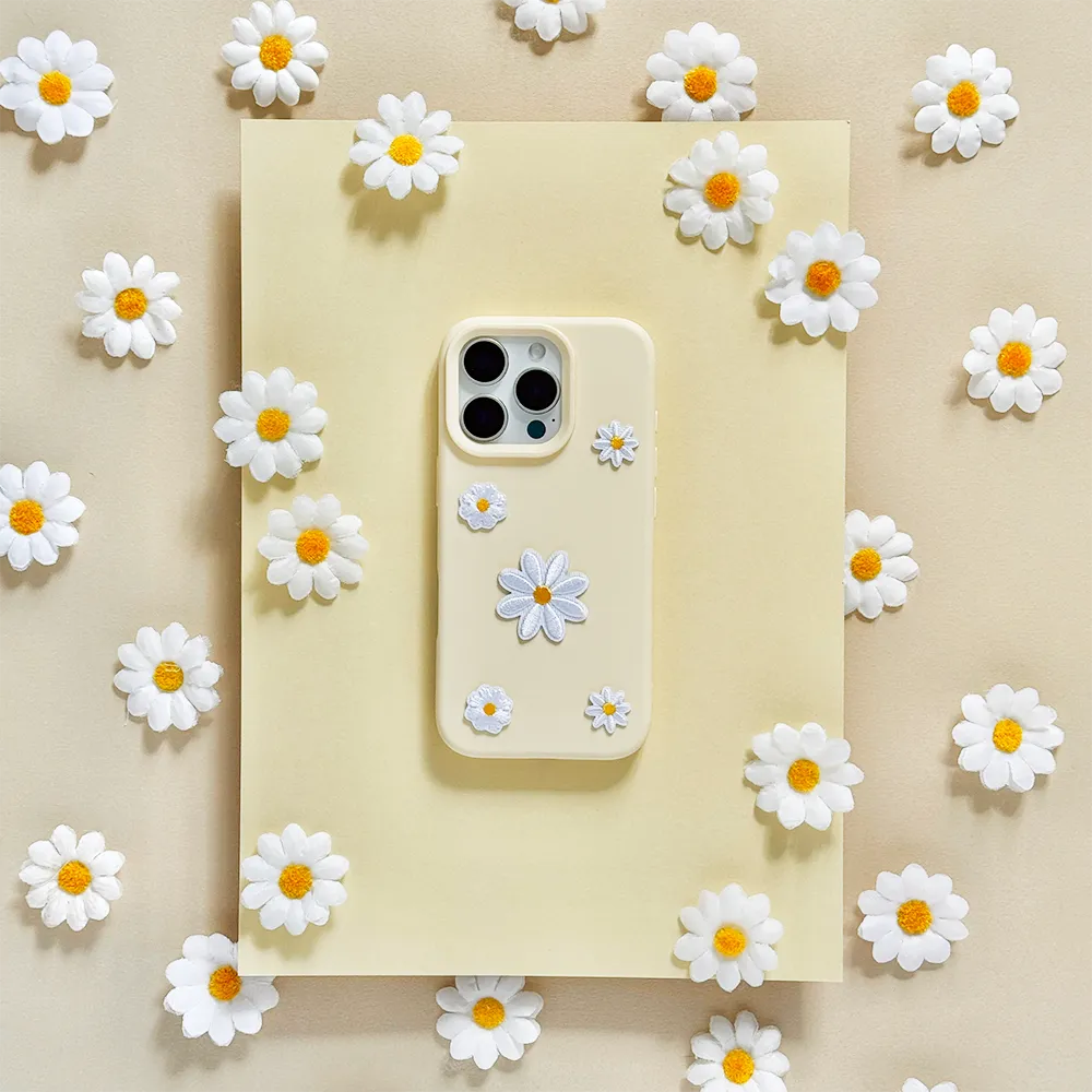 Minimal Pattern Texture Buttercup Bloom Phone Case