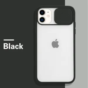 Premium Texture Layer Camera Lens Protection Phone Case For iPhone