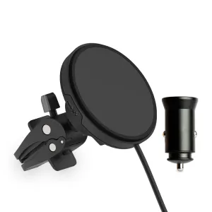 Charging Vent Mount with Car Adaptor Rotating Arm Dock