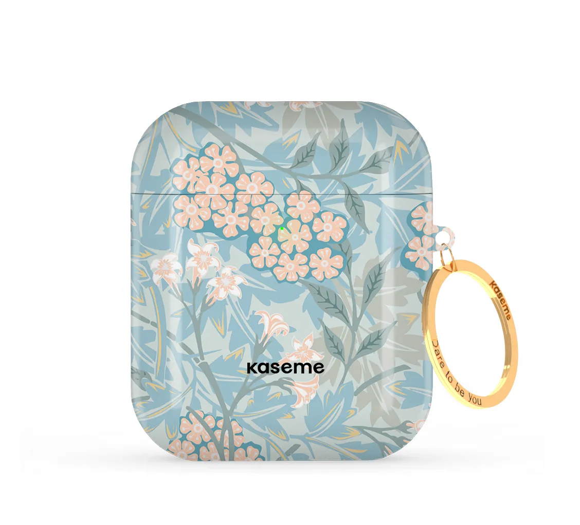 Weald Blue AirPods Case ultra thin silicone airpods shell for college students