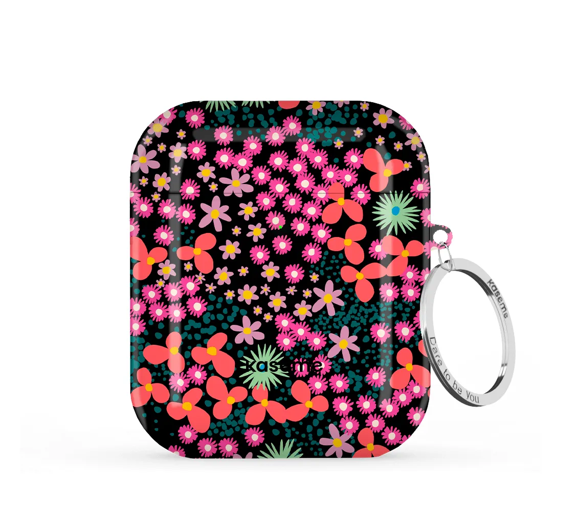 Fashion Tech Organizer Azalea Black AirPods Case