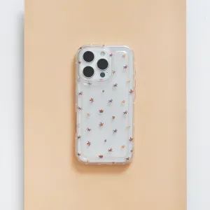 Smooth Texture Clear Phone Case - Autumn Bow