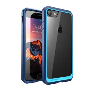iPhone 7 Plus / 8 Plus Unicorn Beetle Hybrid Protective Bumper Case-Navy Creative Texture