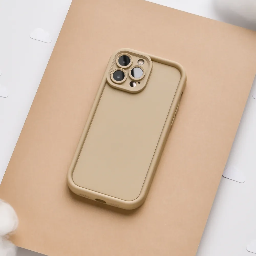 Cloud Soft NAKD Phone Case - Latte Nude Professional Style Gradient Finish