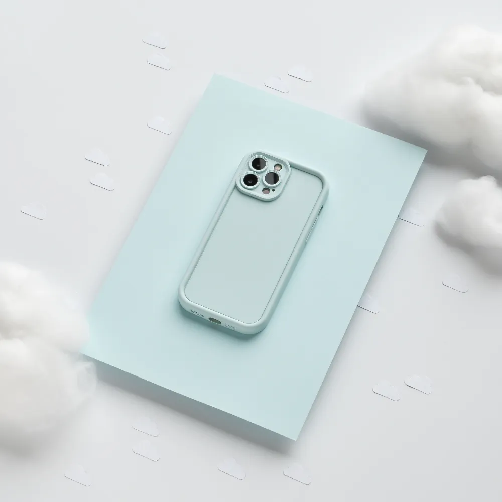 Cloud Soft NAKD Phone Case - Powder Blue anti dust Modern Grip Design