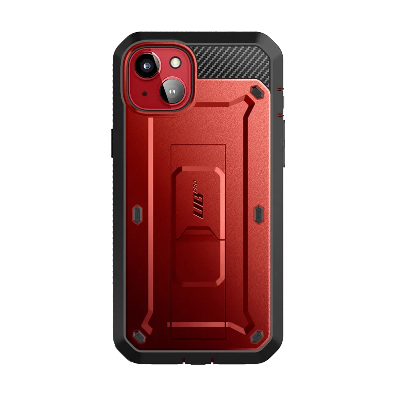 iPhone 15 6.1 inch Unicorn Beetle PRO Rugged Case-Metallic Red Protective Fit anti dust