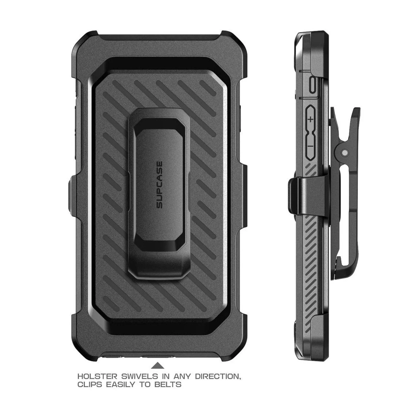 Matte Texture Surface Travel Essential iPhone 6 / 6S Unicorn Beetle Pro Holster-Black