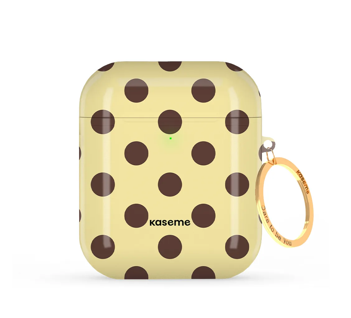 vivid gradient silicone shell Couture Yellow AirPods Case