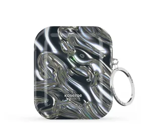 Functional Travel Organizer Holographic Horizon AirPods Case