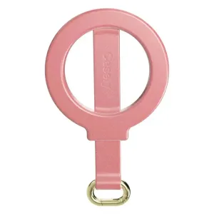Starfish Wishes | Coral Pink Shimmer MagRing  with Keychain Mobile Finger Dock Daily Carry