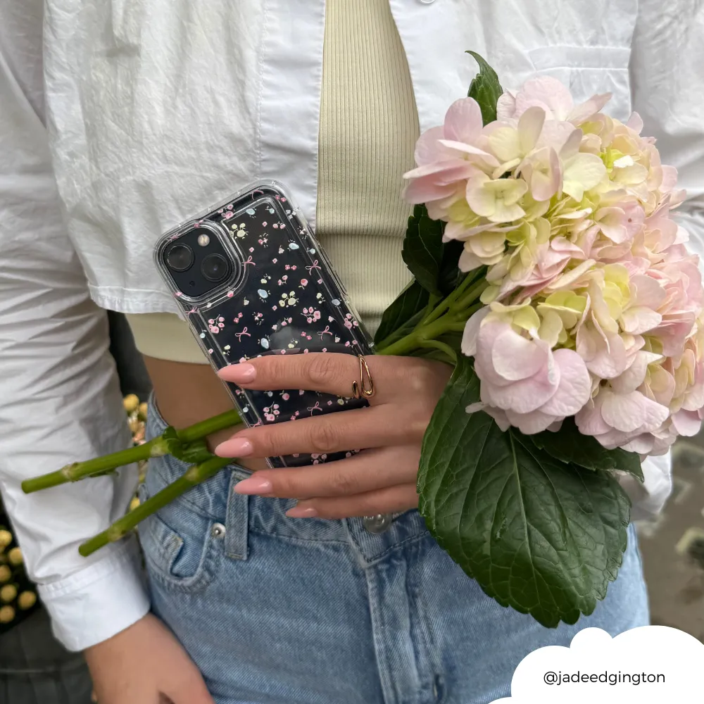 Clear Phone Case - Bows in Bloom Premium Craft