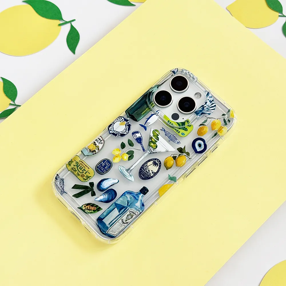Clear Phone Case - Martini Coast anti dust