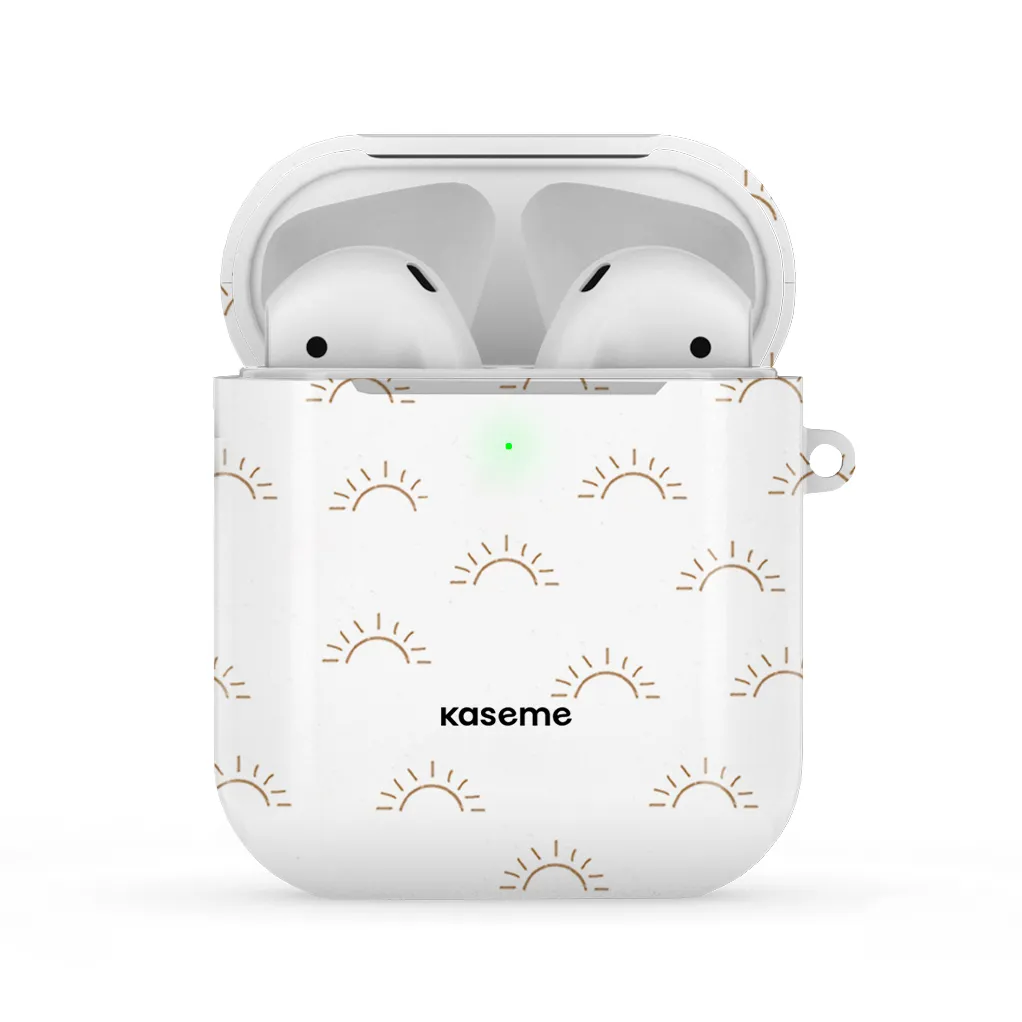 Sunray AirPods Case soft pastel hybrid airpods case Compact Storage Case