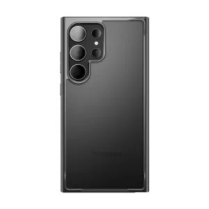 Galaxy S24 Ultra Unicorn Beetle Style Slim Clear Case-Black Flexible Detail