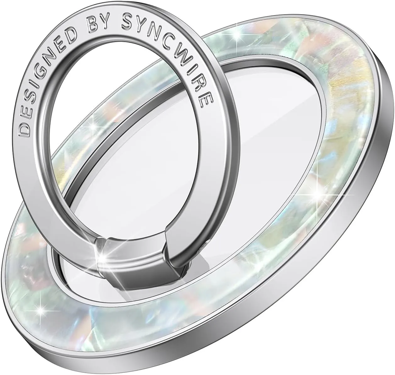 Ergo Comfort Magnetic Sparkle Phone Ring Holder - Single Ring Stand