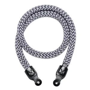 Elegant Colors Protective Strap Cooph Braided Camera Strap with Split Ring, 49.2" (125cm) - Charcoal