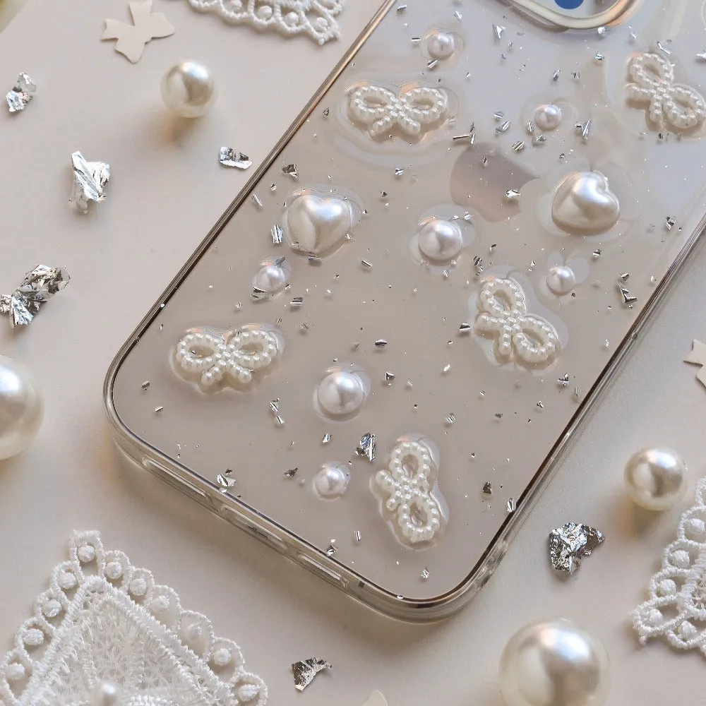 Coquette Dreams Phone Case Hybrid Material Build