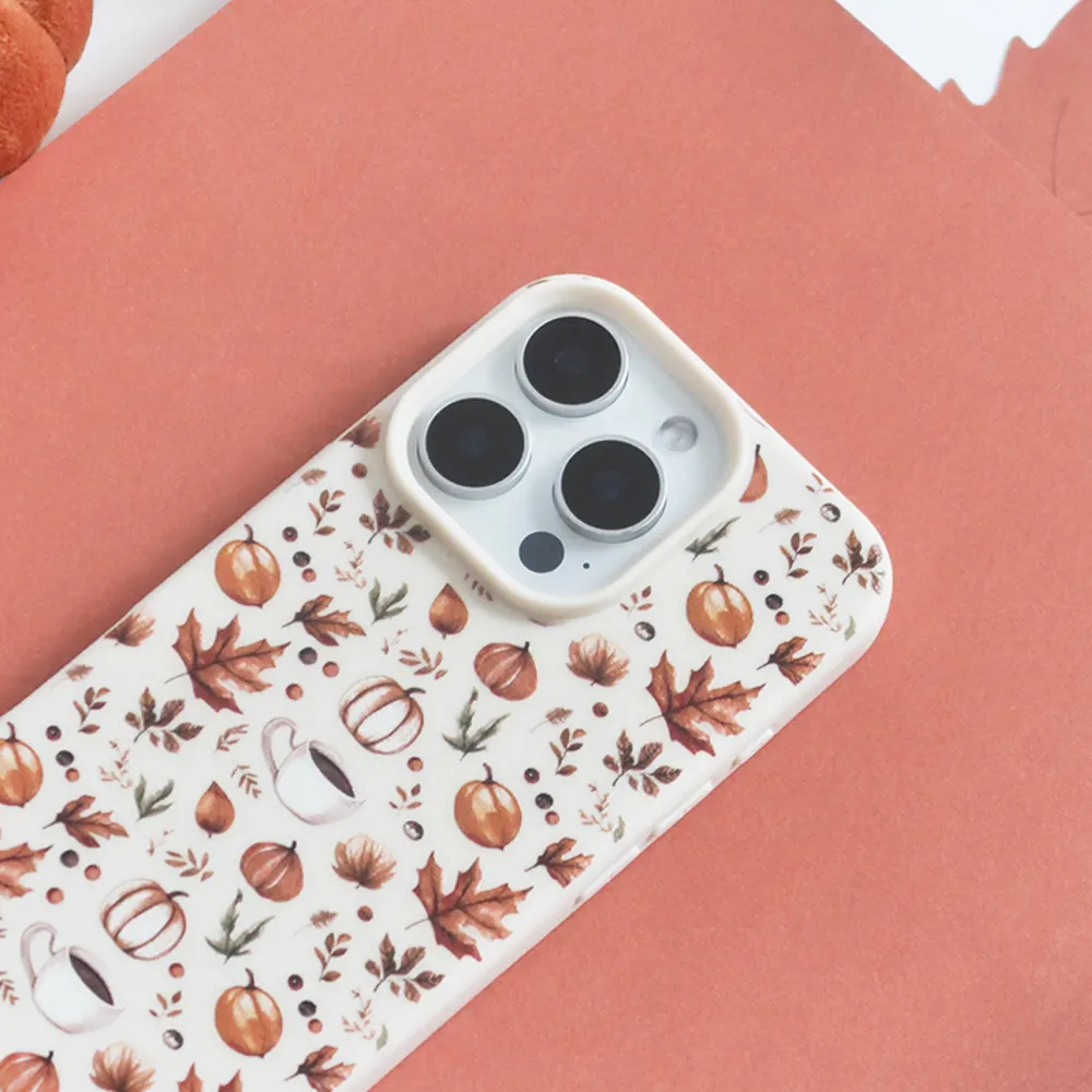 Modern Accent Practical Design Cosy Autumn Phone Case