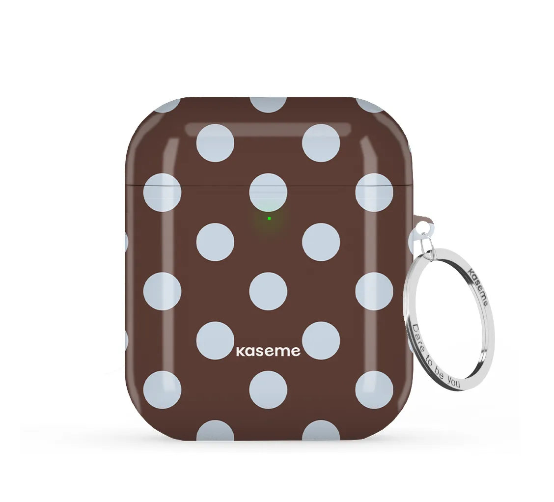 Couture Mocha AirPods Case soft flexible cover