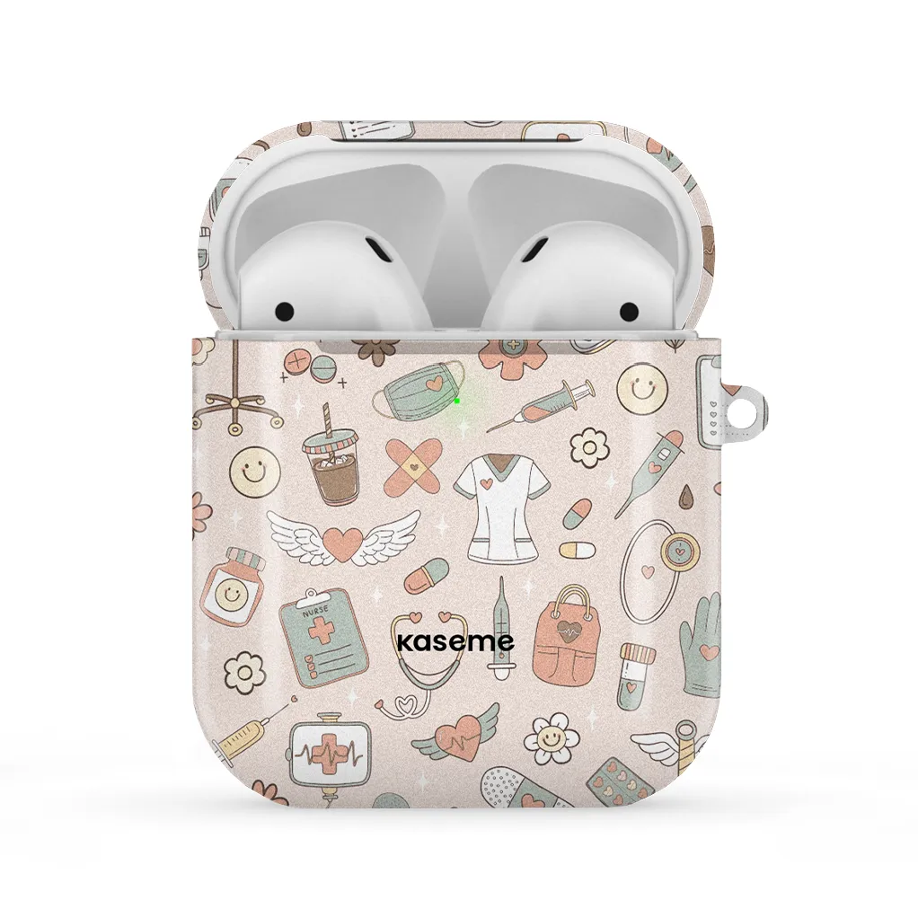 airpods case for men Code Beige AirPods Case