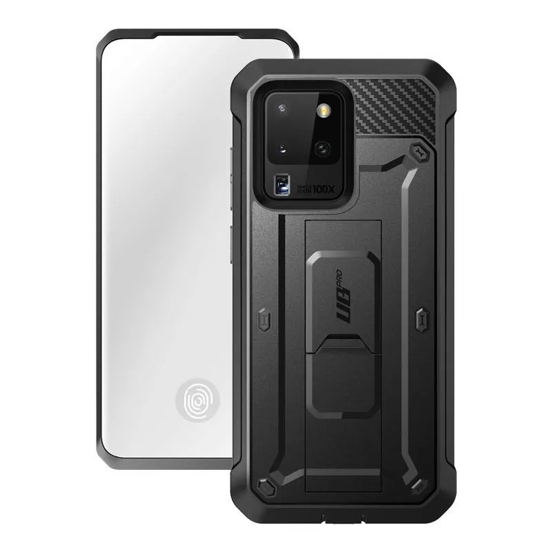 Galaxy S20 Ultra Unicorn Beetle Pro Rugged Case (with Screen Protector)-Black Flexible Protection Classic Design