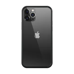 iPhone 12 Pro Max 6.7 inch Unicorn Beetle Edge Clear Bumper Case-Black Luxury Finish Texture
