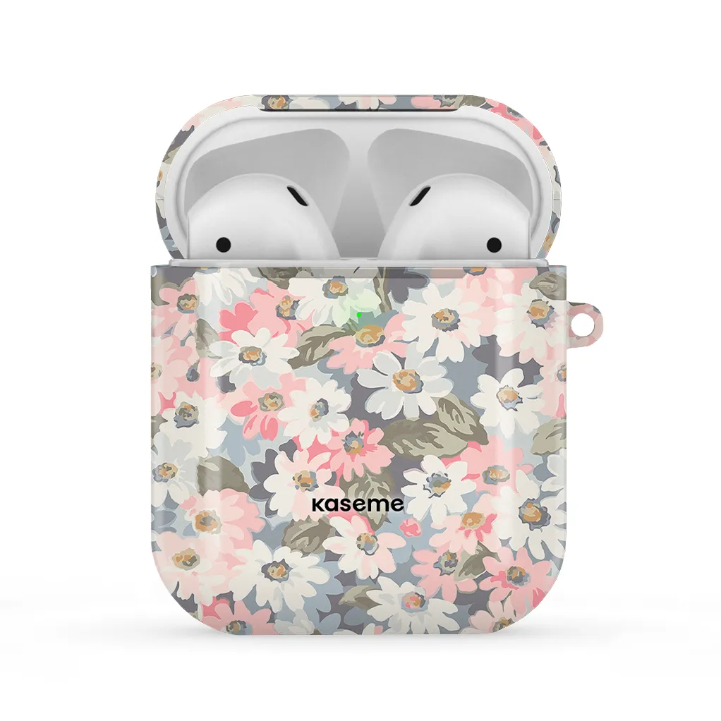 Mosaic of blooms AirPods Case travel protection case outdoor adventure earbuds protector