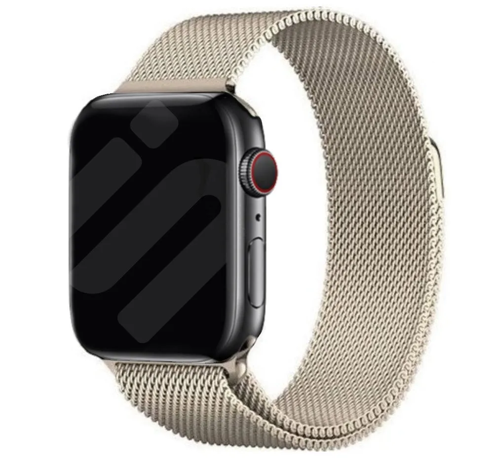 Apple Watch Milanese Strap (Champagne) Soft Band Casual Appeal