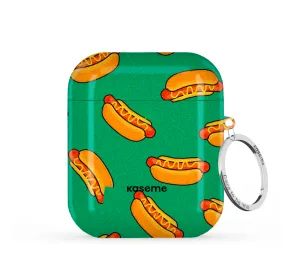 Steam AirPods Case leather texture finish