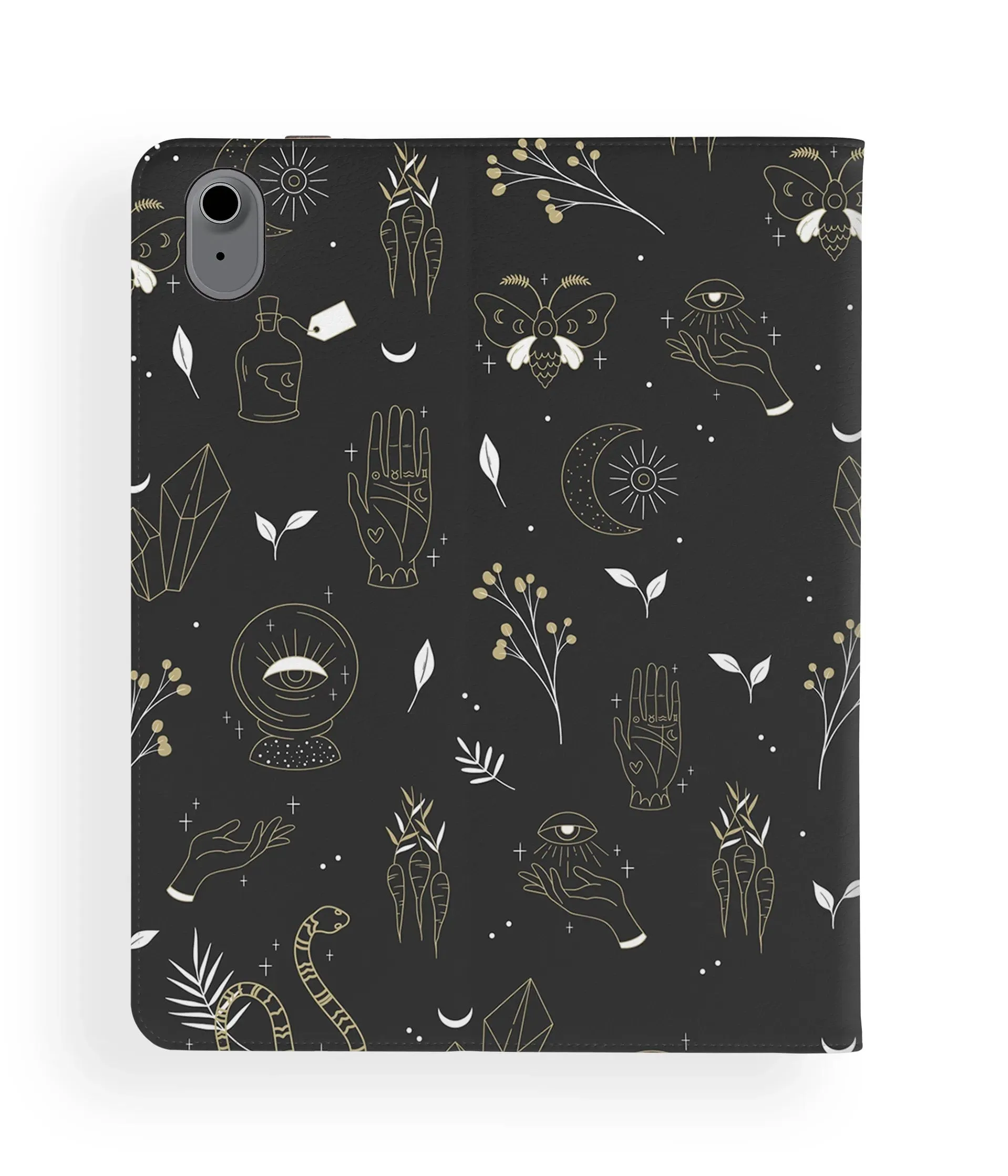 custom fit cover magnetic smart case Crystal iPad Folio