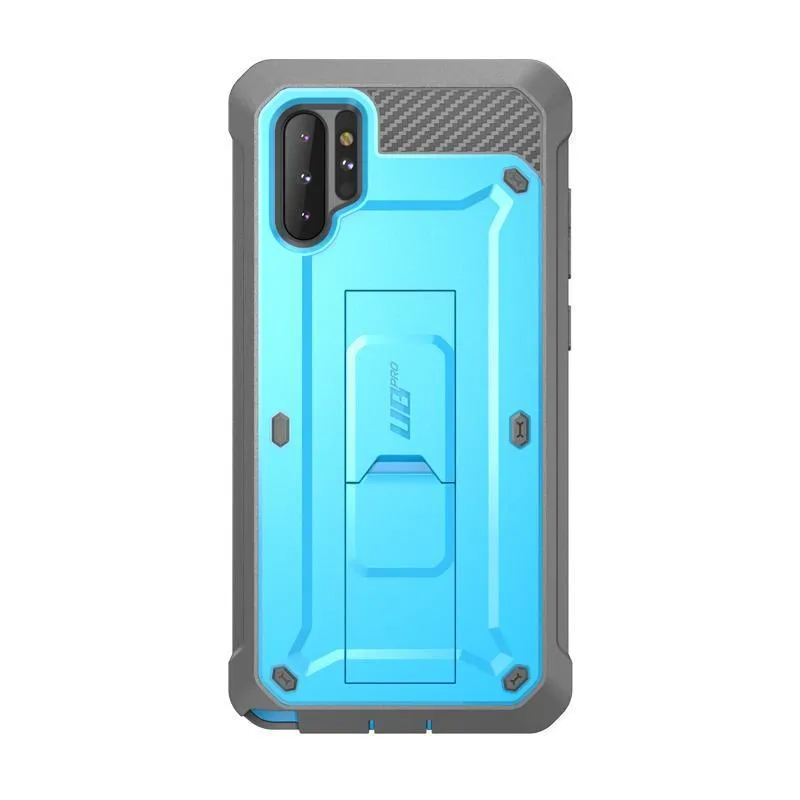 Galaxy Note10 Plus / Note10 Plus 5G Unicorn Beetle Pro Full-Body Rugged Case-Blue Stylish Texture
