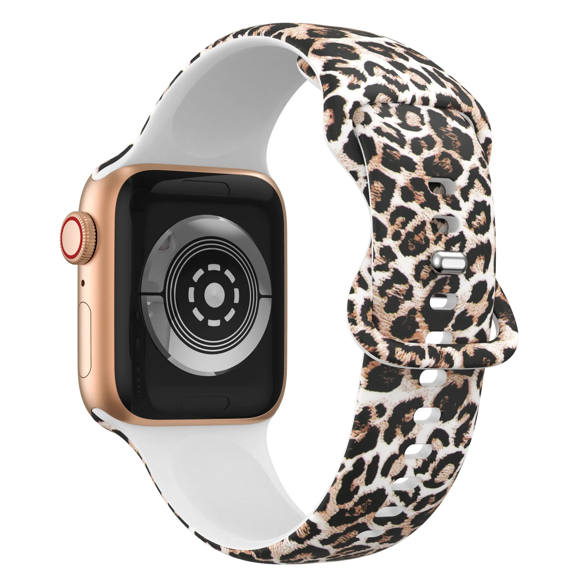 Classic Look Design Versatile Band Lucky Leopard Apple Watch Strap