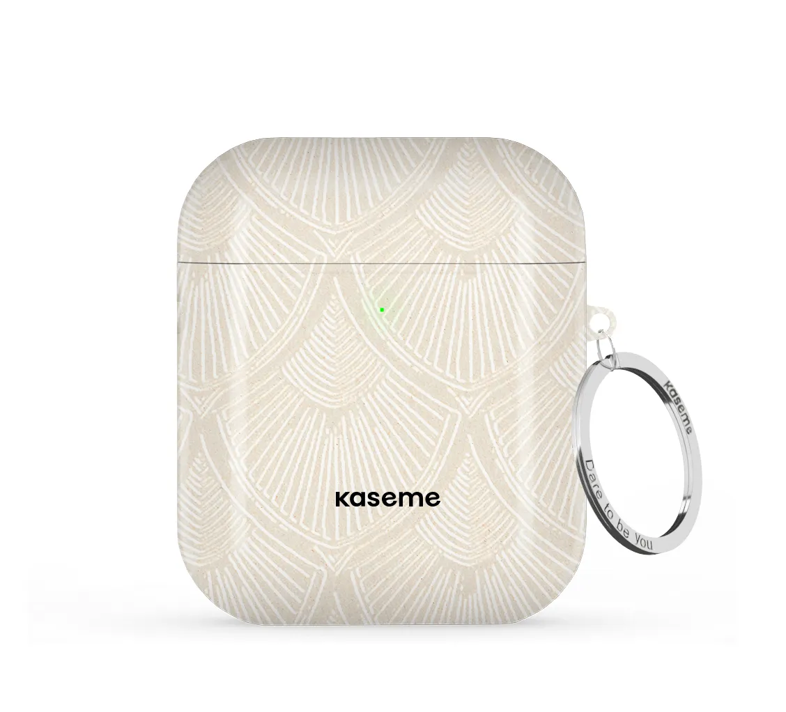 Functional Carrying Bag Brave white AirPods Case