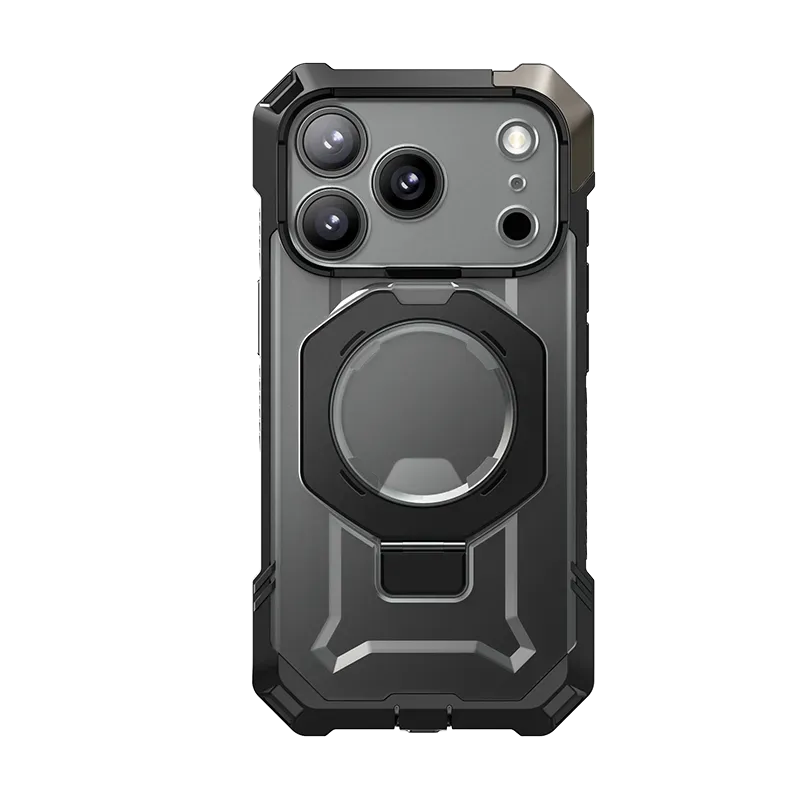 Recyclable Material UB GRIP Series iPhone 17 Pro MagSafe Camera Control Button Phone Case - Black